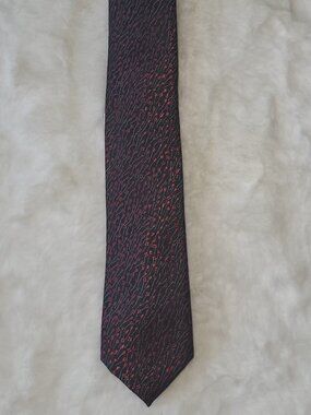 Bar III Mens Bennet Skinny Floral Tie Magenta OS